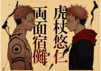 Itadori & Sukuna – Dual Curse