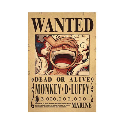 One Piece Wanted Poster