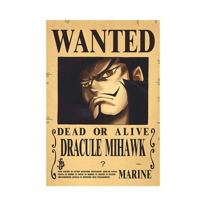 One Piece Wanted Poster