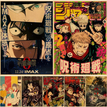 Jujutsu Kaisen Cursed Rebellion Posters