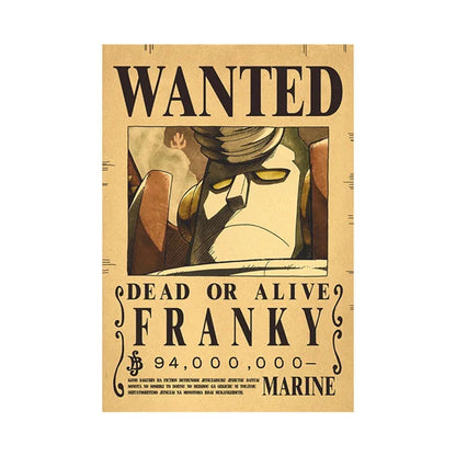 One Piece Wanted Poster