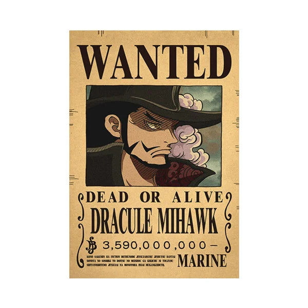 One Piece Wanted Poster