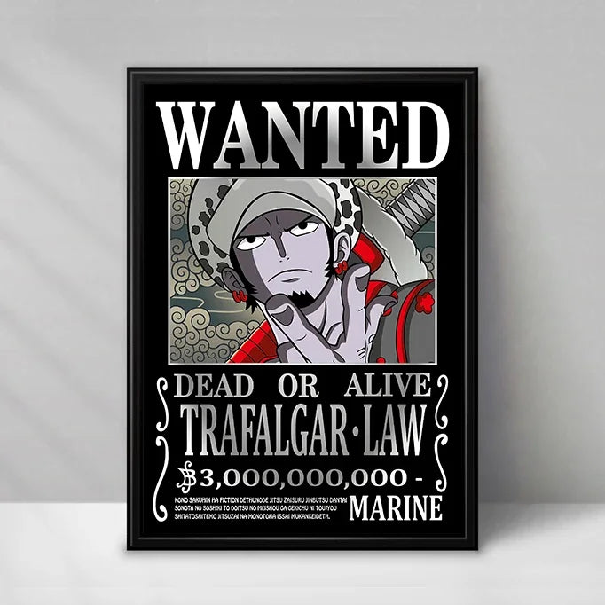 One Piece Wanted Posters – Midnight Edition
