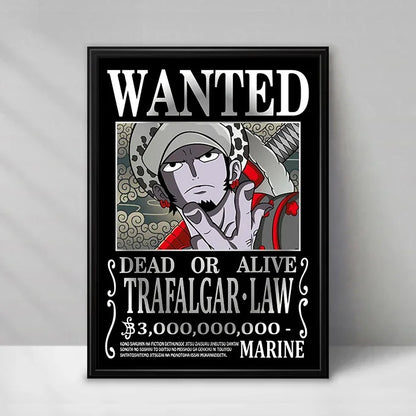 One Piece Wanted Posters – Midnight Edition