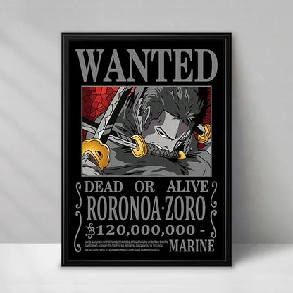 One Piece Wanted Posters – Midnight Edition
