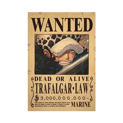 One Piece Wanted Poster