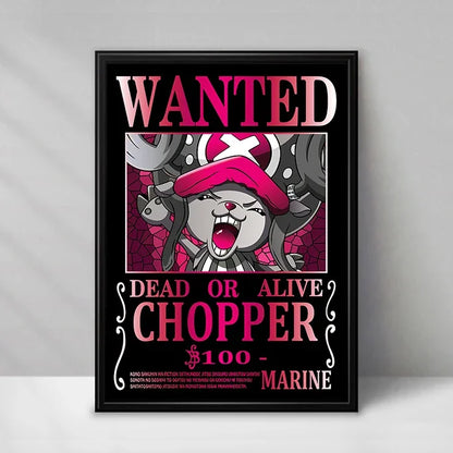 One Piece Wanted Posters – Midnight Edition
