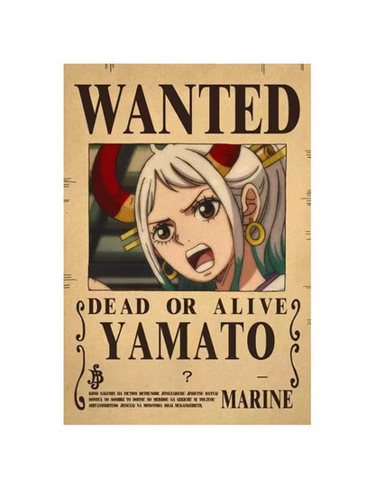 One Piece Wanted Poster