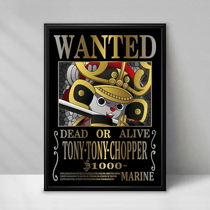One Piece Wanted Posters – Midnight Edition