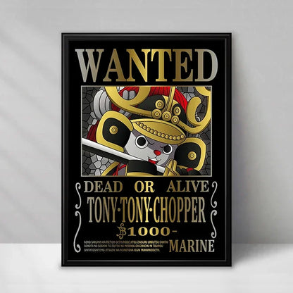 One Piece Wanted Posters – Midnight Edition