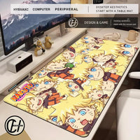 Naruto Faces Collage Mousepad