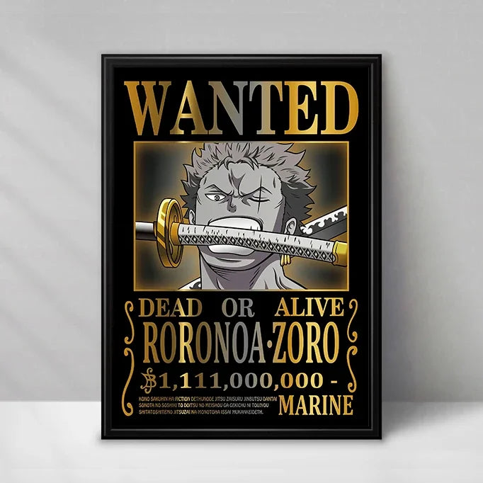 One Piece Wanted Posters – Midnight Edition