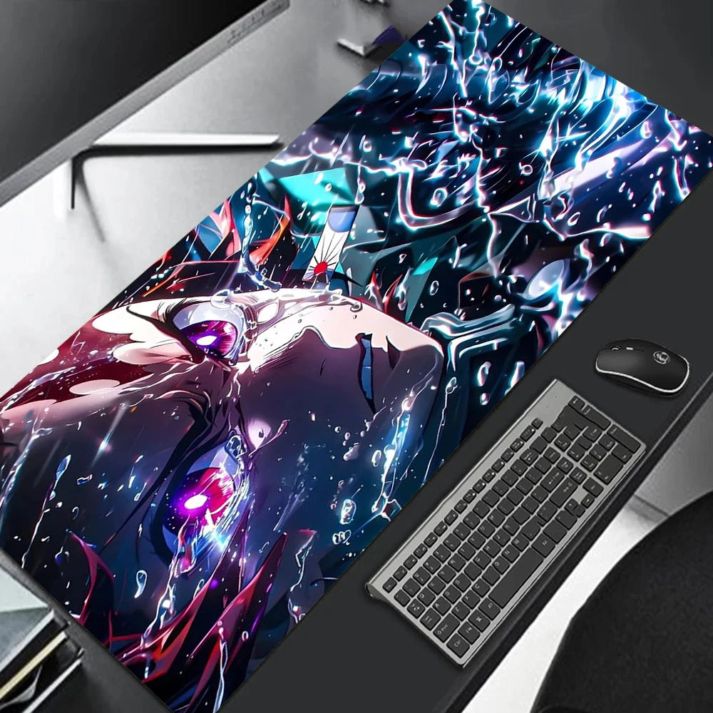 Demon Slayer Water & Flame Series Mousepad