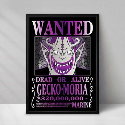One Piece Wanted Posters – Midnight Edition