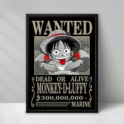 One Piece Wanted Posters – Midnight Edition