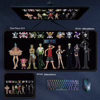 Straw Hats Jolly Roger Lineup Mousepad
