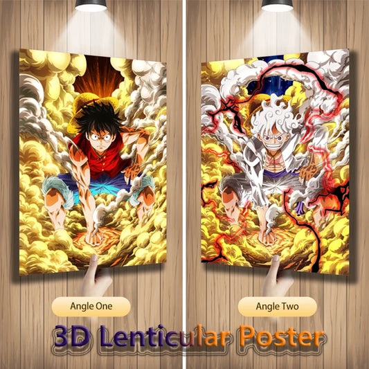 Luffy Gear 5 – One Piece 3D Poster