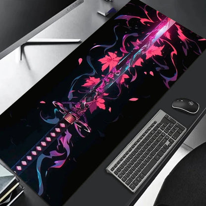 Demon Slayer Water & Flame Series Mousepad