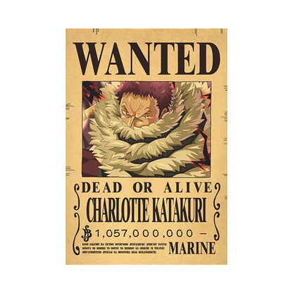 One Piece Wanted Poster