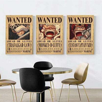 One Piece Wanted Poster