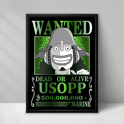 One Piece Wanted Posters – Midnight Edition
