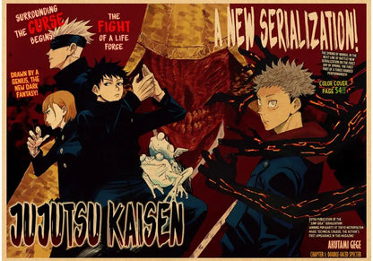 Jujutsu Kaisen Cursed Rebellion Posters
