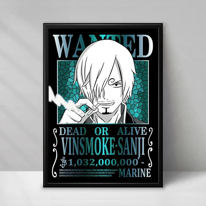 One Piece Wanted Posters – Midnight Edition