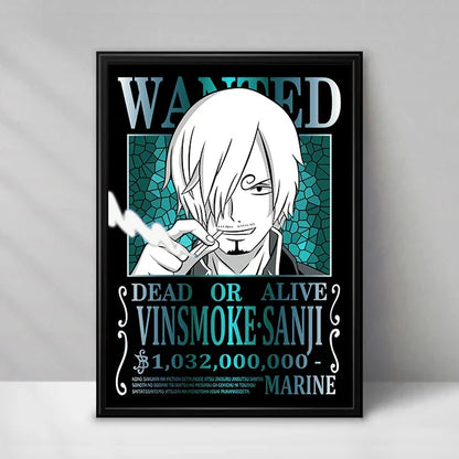 One Piece Wanted Posters – Midnight Edition
