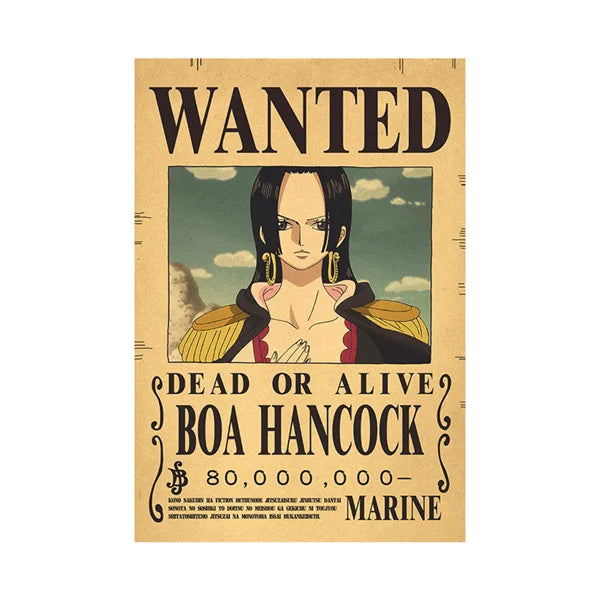 One Piece Wanted Poster
