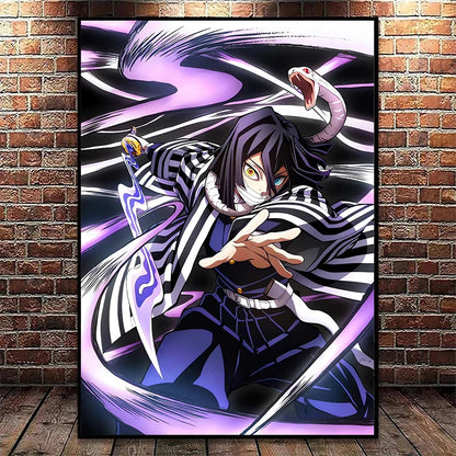 Demon Slayer Flames Posters