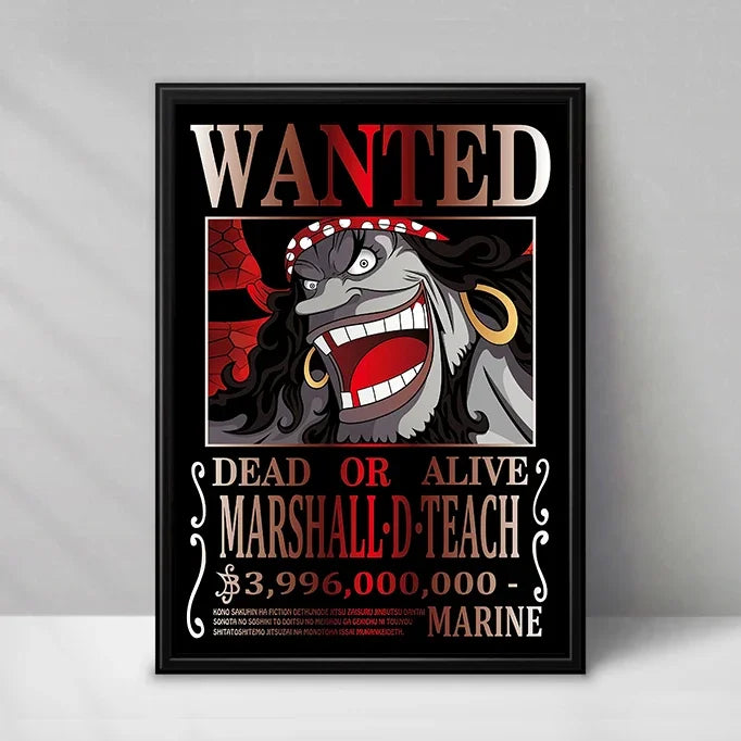One Piece Wanted Posters – Midnight Edition