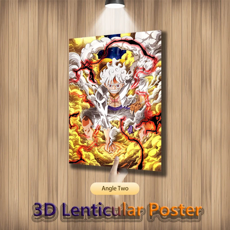 Luffy Gear 5 – One Piece 3D Poster