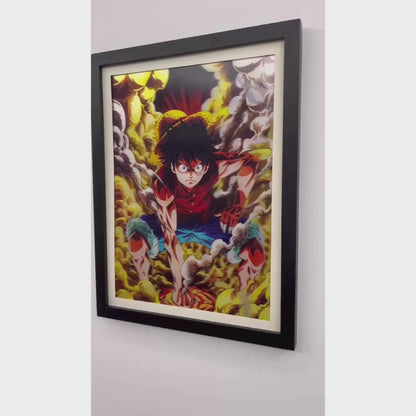 Luffy Gear 5 – One Piece 3D Poster